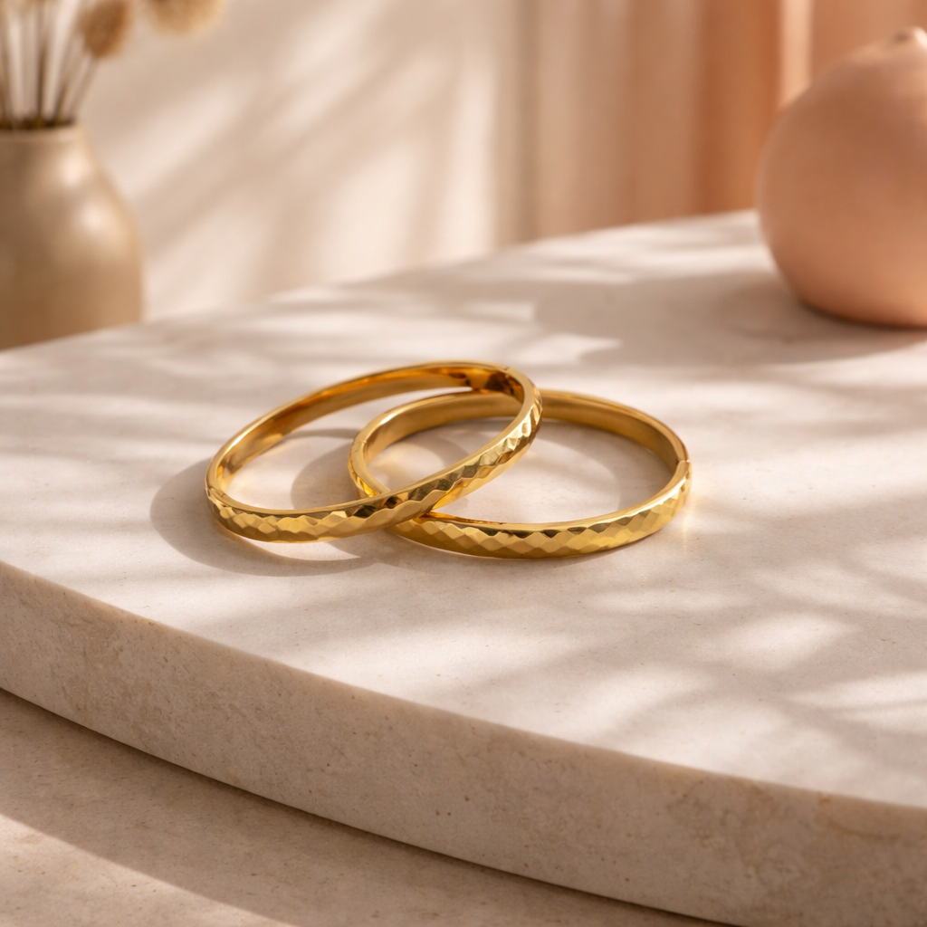 The Nitya Bangle - Gold