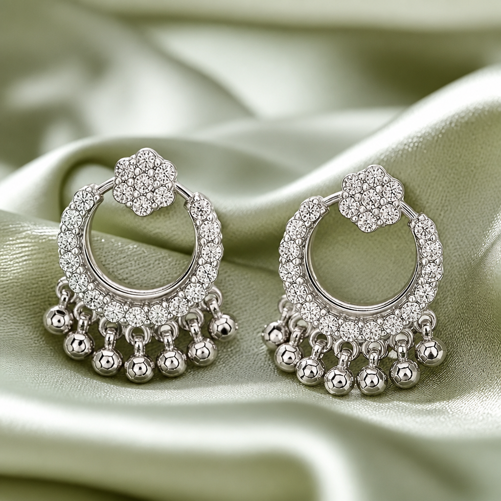 The Tara Chandbalis - Silver