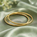 The Halo Bangles - Gold (2 pack)