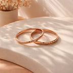 The Nitya Bangle - Rose Gold