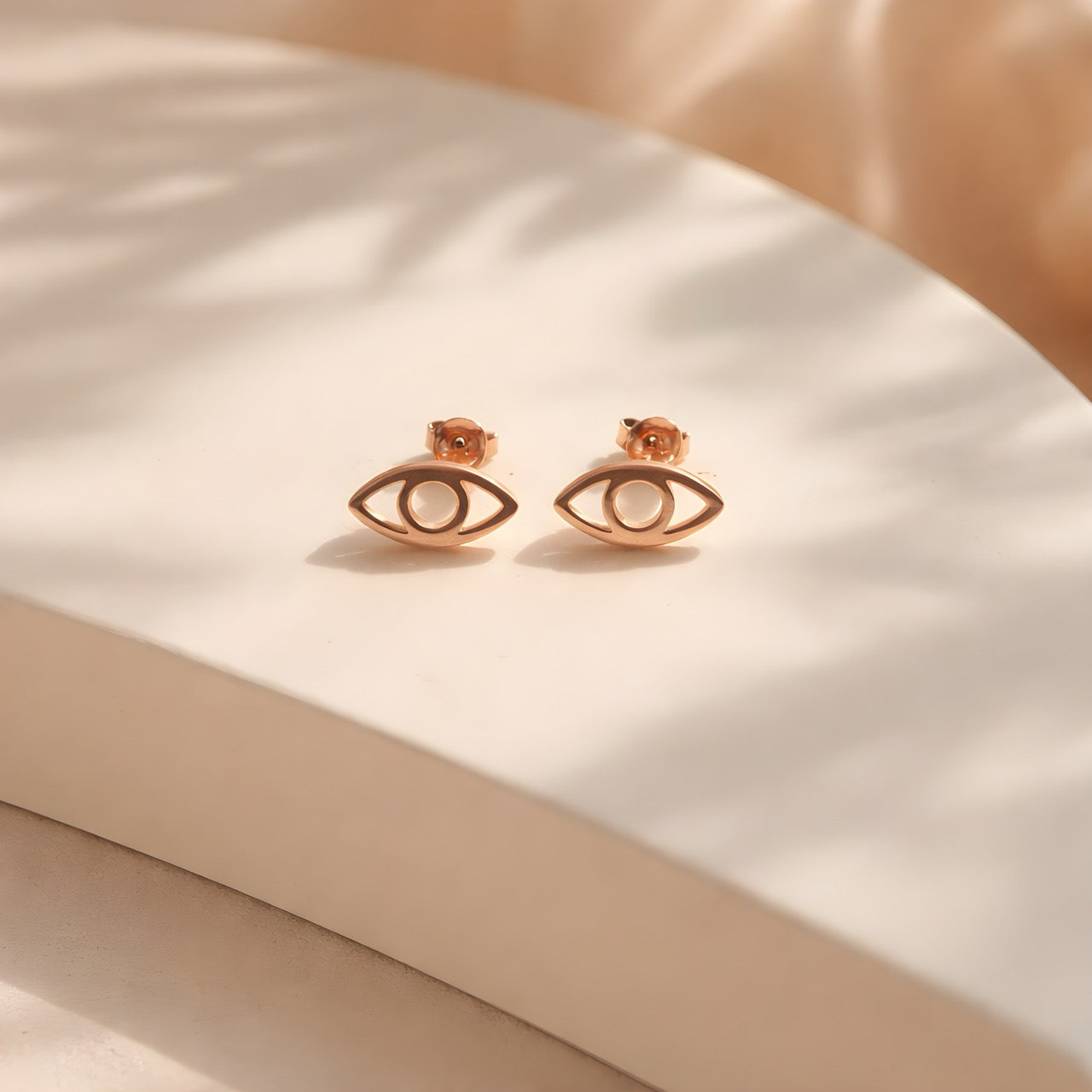 The Nazariya Studs - Rose Gold